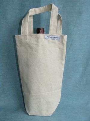 Sac à vin 1 bouteille naturel C-VIN1