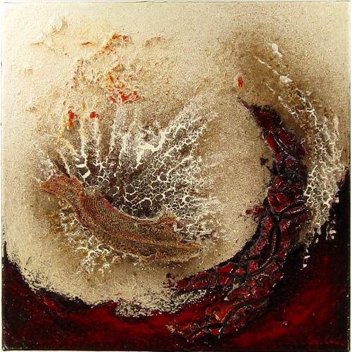 Tableau Rouge Éclat