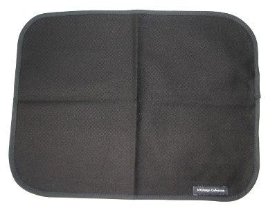 Napperon de table simple noir N-NAP-S