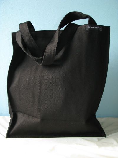 Sac d'épicerie noir