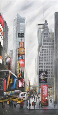 Tableau Times Square (cadre inclus)