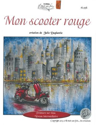 Scooter rouge-JD (Français)