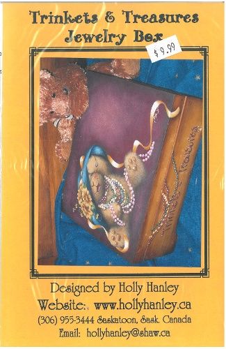Trinkets and Treasures Jewelry Box-HH (Français)(Anglais)