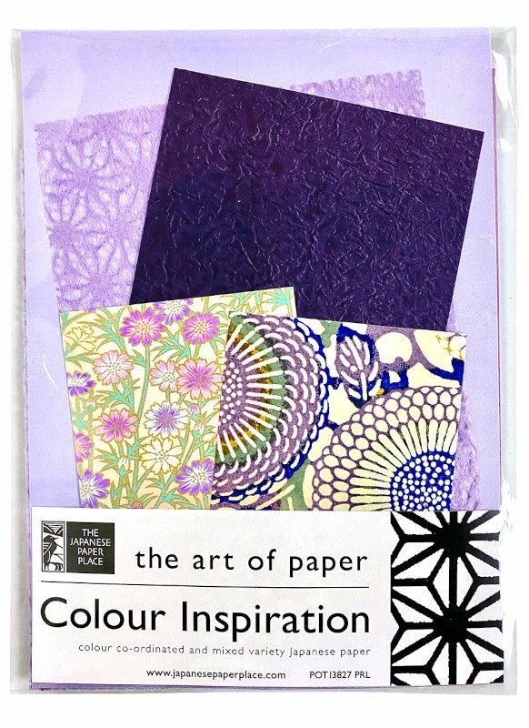 Ens. d'inspirations couleurs pourpre 6x8 1/2"