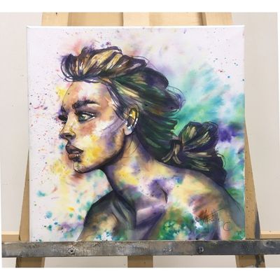 Painting Lily