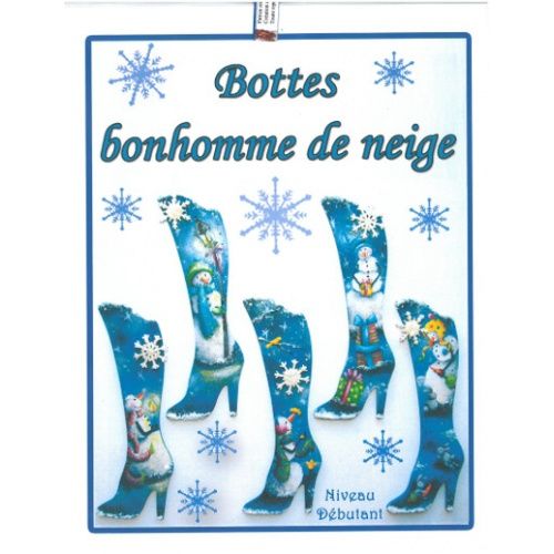 Bottes bonhomme de neige-CM (Français)