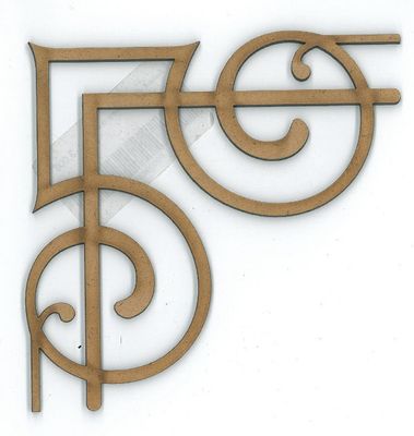 Appliqué coin moderne G043050