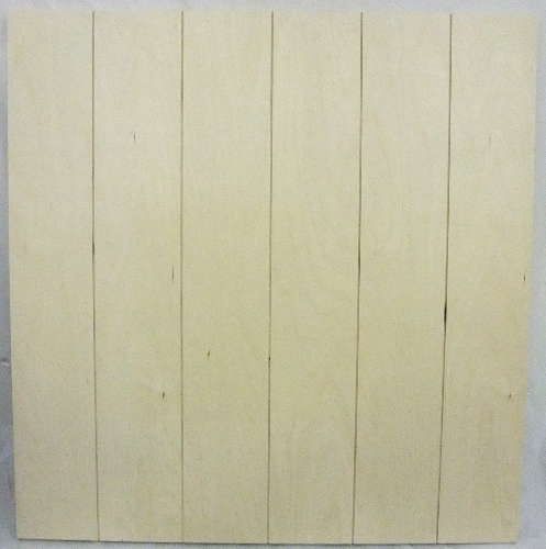 Panneau rainuré 30"X30"