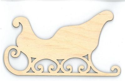 Ornement Traîneau 6"-RR9706