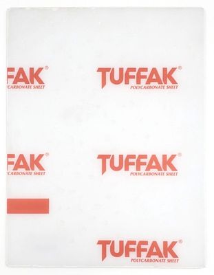 Panneau en acrylique transparent 11¨X14¨x1/8
