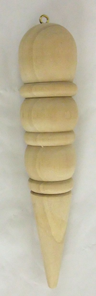 Christmas ball triple cone Wood CF505