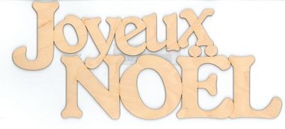 Joyeux noël 14"-N017-140