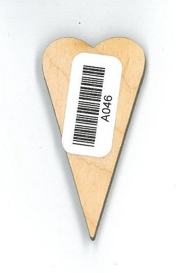 Heart Elongated 2" G-046-020