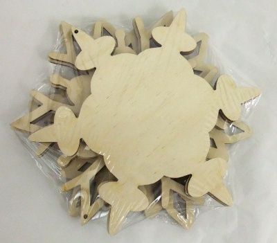 Ens. 5 Flocons 5.5" Chat N-055