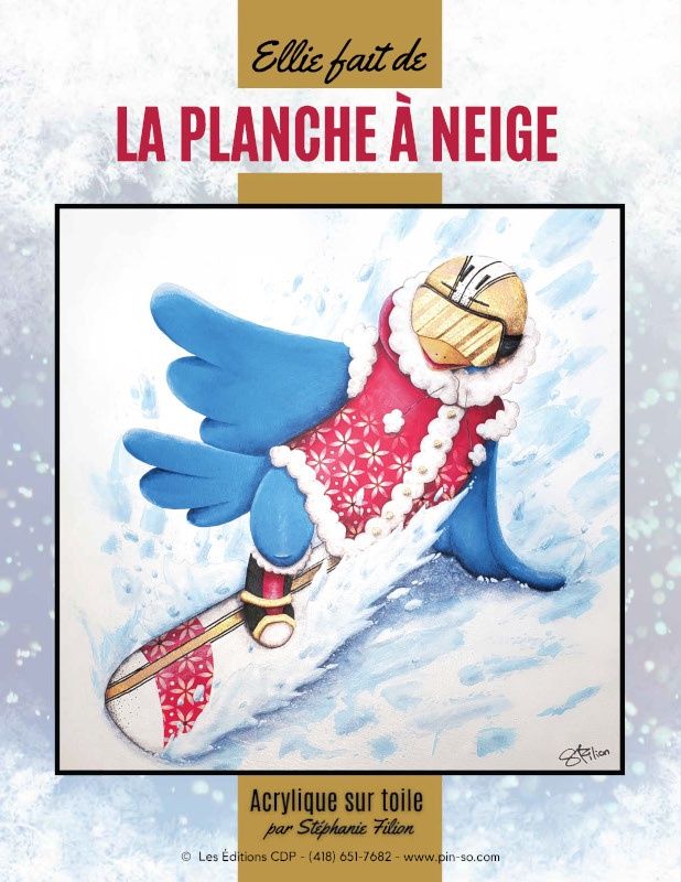 Ellie fait de la planche à neige-SF (French)