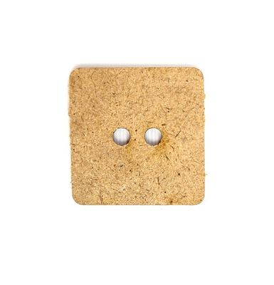 Bouton carré 1"