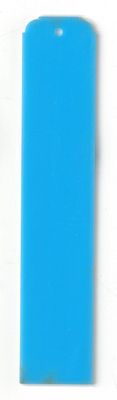 Signet blanc 7" x 1 3/8"