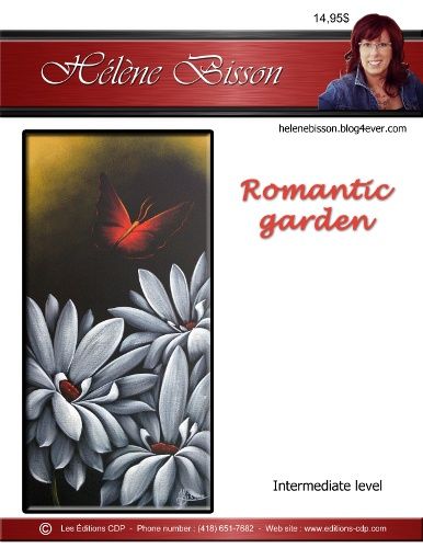 Romantic garden-HB (Anglais)