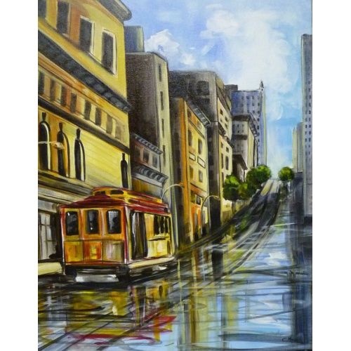 Tableau Cable Car San Francisco