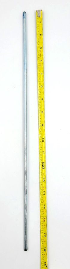 Tige en métal 18"x1/4" pour statuette en Powertex