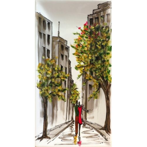 Assiette Promenade en ville