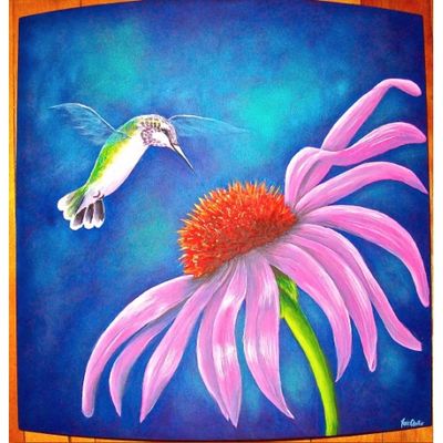 Tableau Colibri en visite