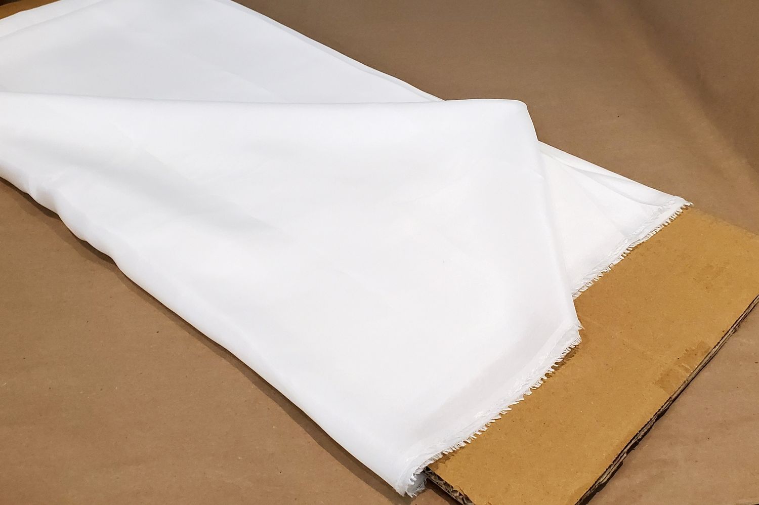 Soie Habotai Blanc naturel 8mm 45"x1 mètre