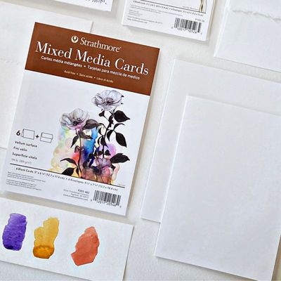 Card Mix Media 5X6.875 (6) Strathmore