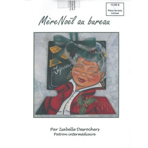 Mère Noël au bureau-ID (Français)