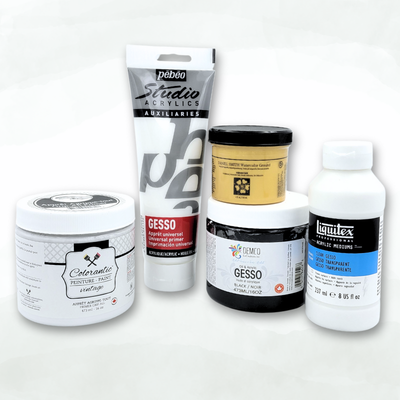 Gesso et apprêts