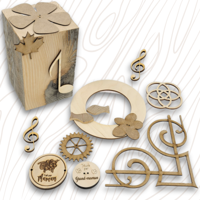 Pièces et accessoires décoratifs