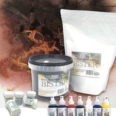Bistres et pigments