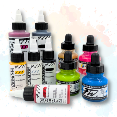 Encres acryliques