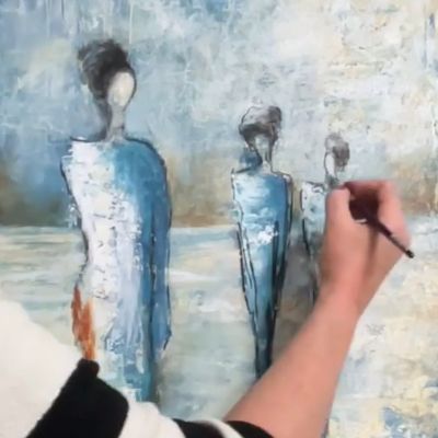 Cours de peinture acrylique