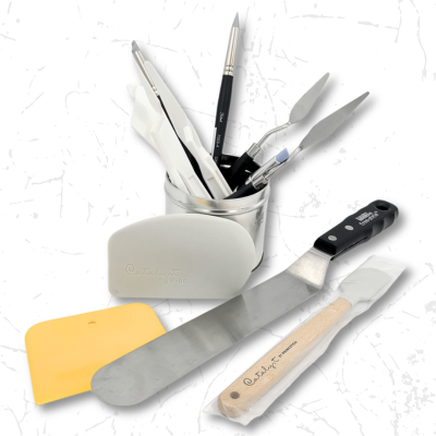 Spatules et outils à peindre