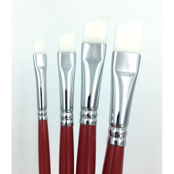 Angulaire Scrubber Silver Brush