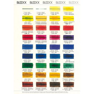 Watercolour 15ml Blockx Serie 2