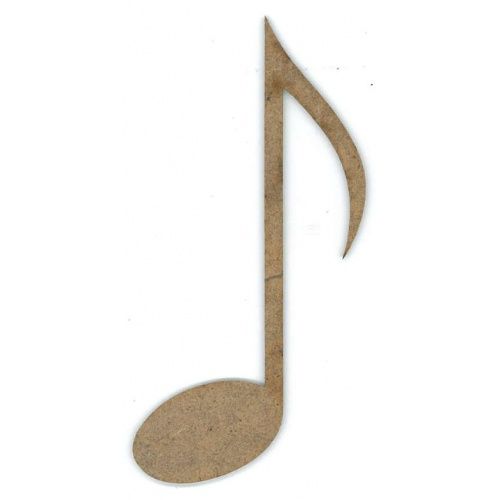 Appliqué - Note de musique - Croche 2"