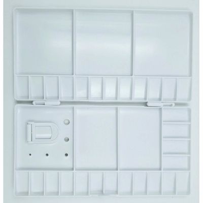 Plastic palette rectangle 5"x 10"