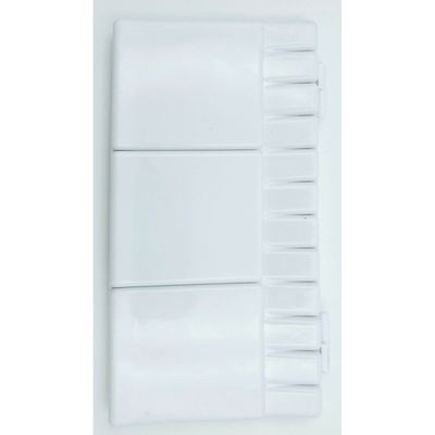 Palette en plastique rectangle 5"x 10"