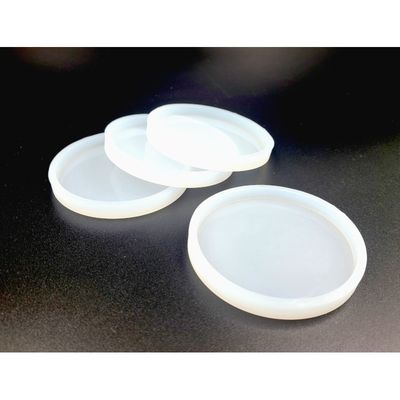Moule en silicone à sous-verre rond 3.5¨ ens. de 4