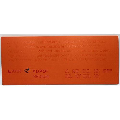 Yupo Paper sheets White 74lb 6"x15" (10)