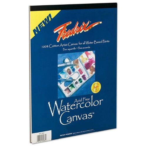 Watercolor Canvas Pads 16"x20" Fredrix (10 sheets)
