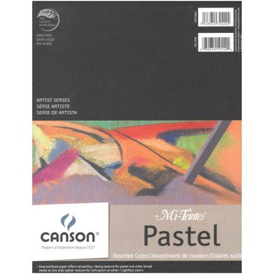 Canson Mi-Teintes Pastel assorties 9X12 (24 feuilles)