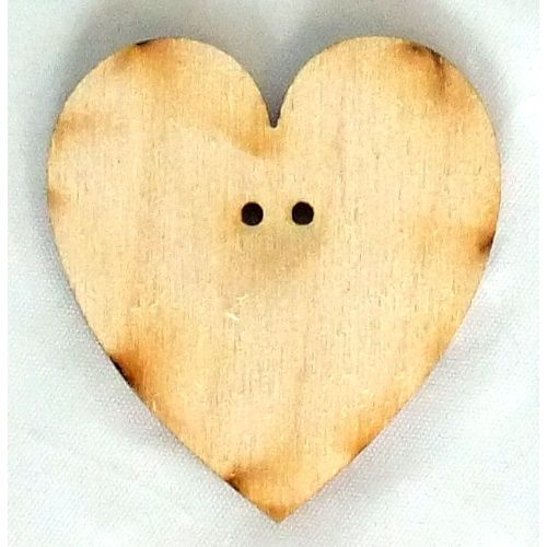 Heart 1" (button) G-001-010a