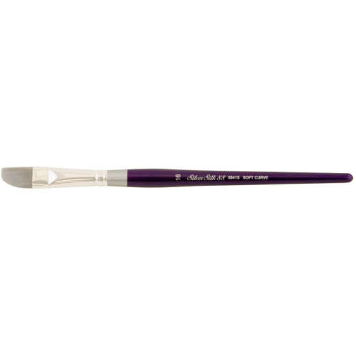 Silver Silk 88 Soft Curve Manche court Silver Brush