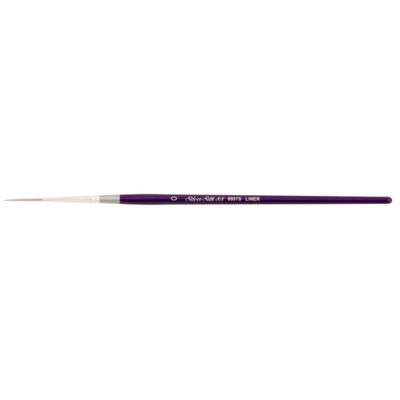 Silver Silk 88 Script Manche court Silver Brush