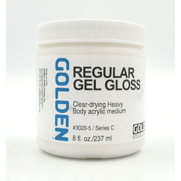Gel de base brillant (Regular Gel Gloss) 237ml/8oz Golden