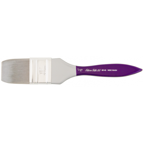 Silver Silk 88 Plat Manche court 8814S Silver Brush