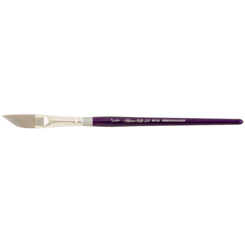 Silver Silk 88 Dagger Manche court Silver Brush